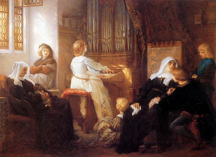 Alexandre  Cabanel Harmonie